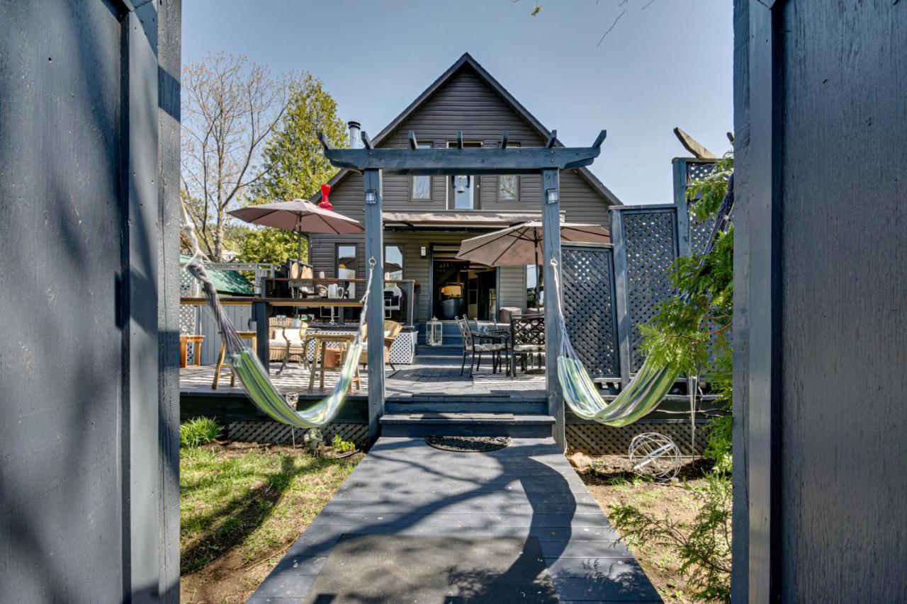Le Petit Manoir Spa Et Vue Sur Riviere St Maurice Grandes Piles Exterior foto