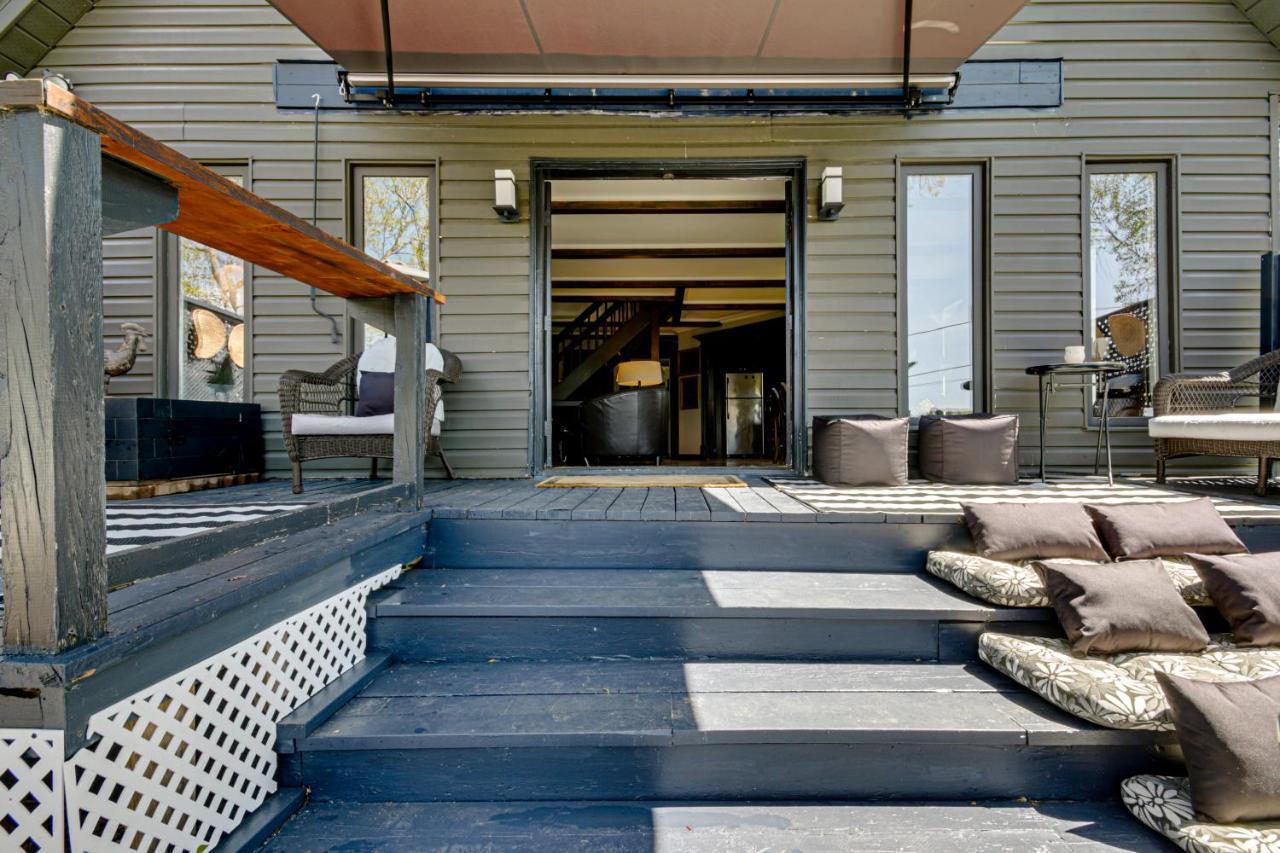 Le Petit Manoir Spa Et Vue Sur Riviere St Maurice Grandes Piles Exterior foto