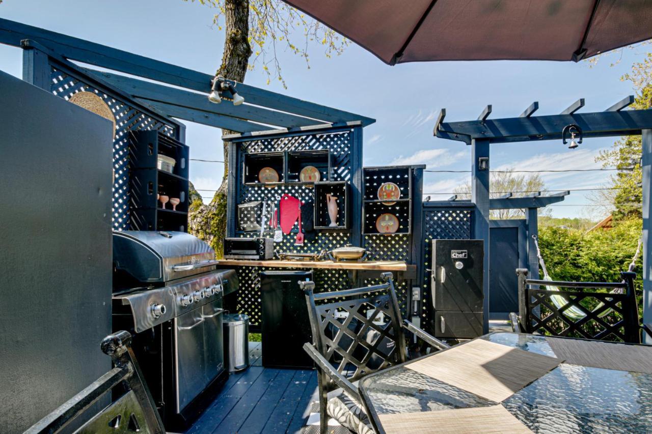 Le Petit Manoir Spa Et Vue Sur Riviere St Maurice Grandes Piles Exterior foto