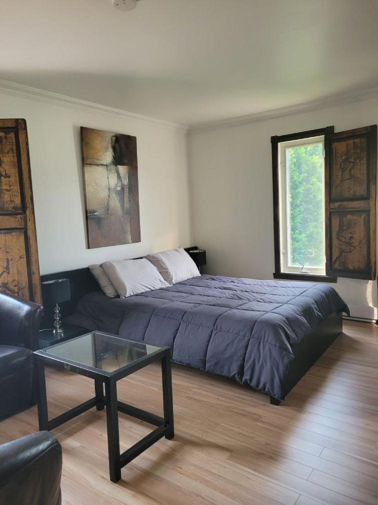 Le Petit Manoir Spa Et Vue Sur Riviere St Maurice Grandes Piles Exterior foto