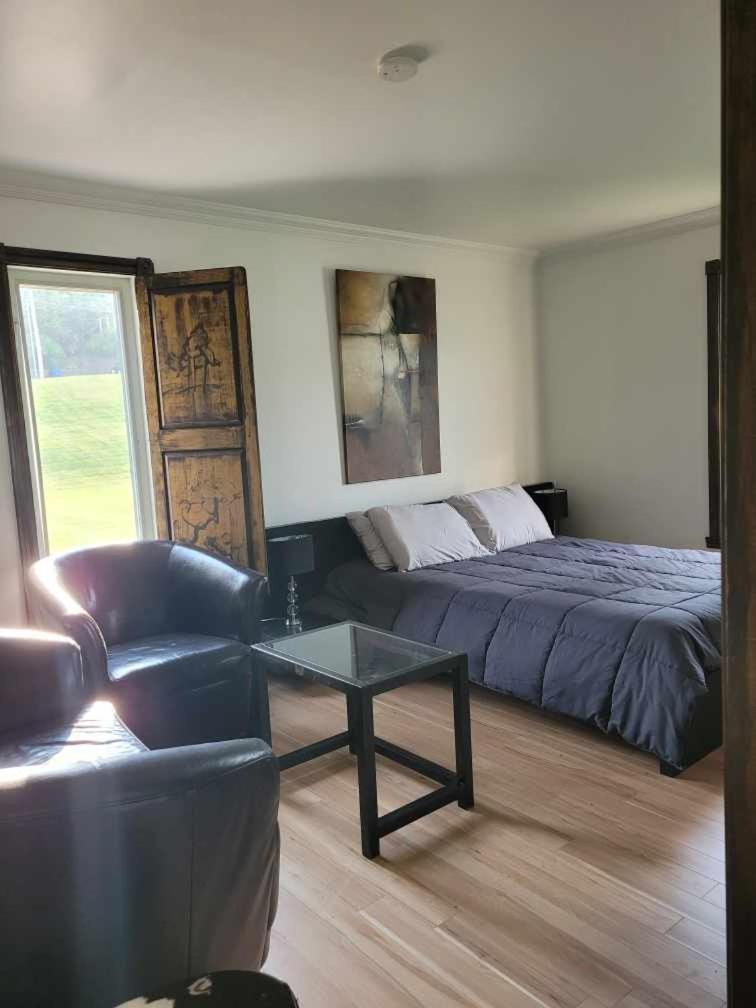 Le Petit Manoir Spa Et Vue Sur Riviere St Maurice Grandes Piles Exterior foto