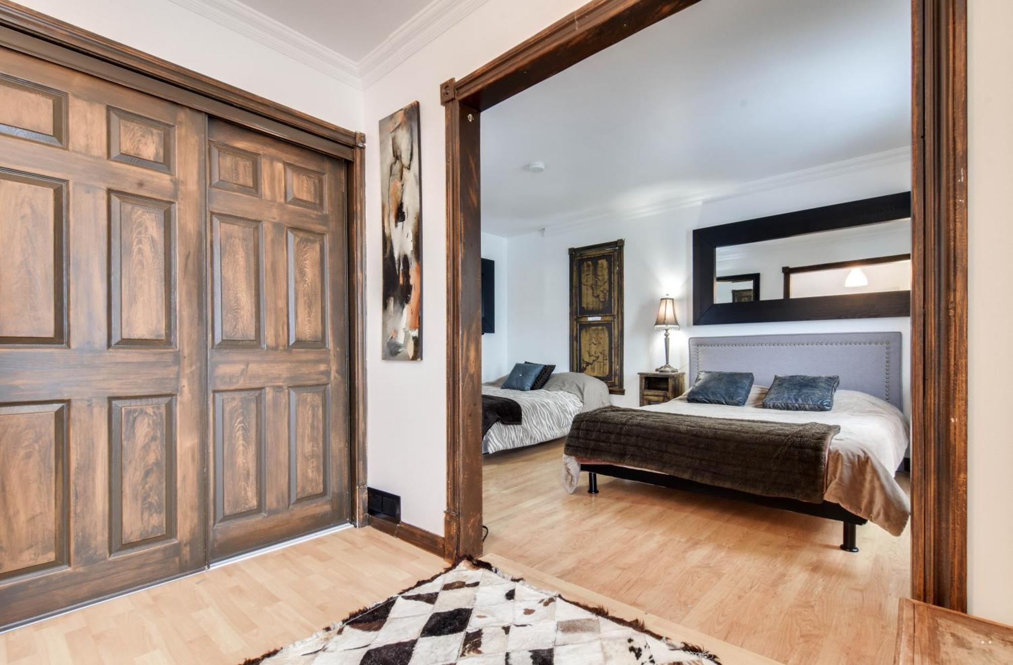 Le Petit Manoir Spa Et Vue Sur Riviere St Maurice Grandes Piles Exterior foto