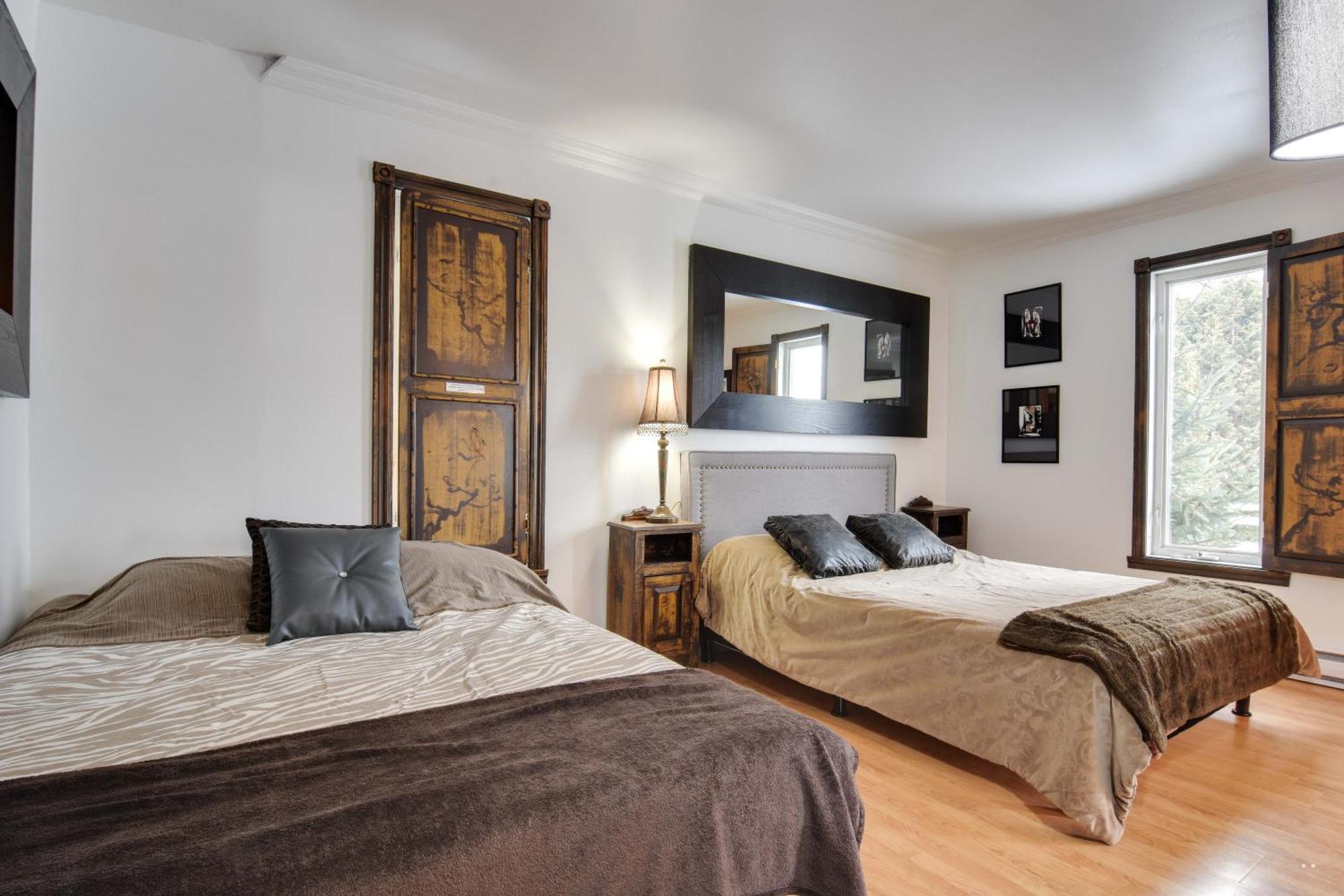 Le Petit Manoir Spa Et Vue Sur Riviere St Maurice Grandes Piles Exterior foto